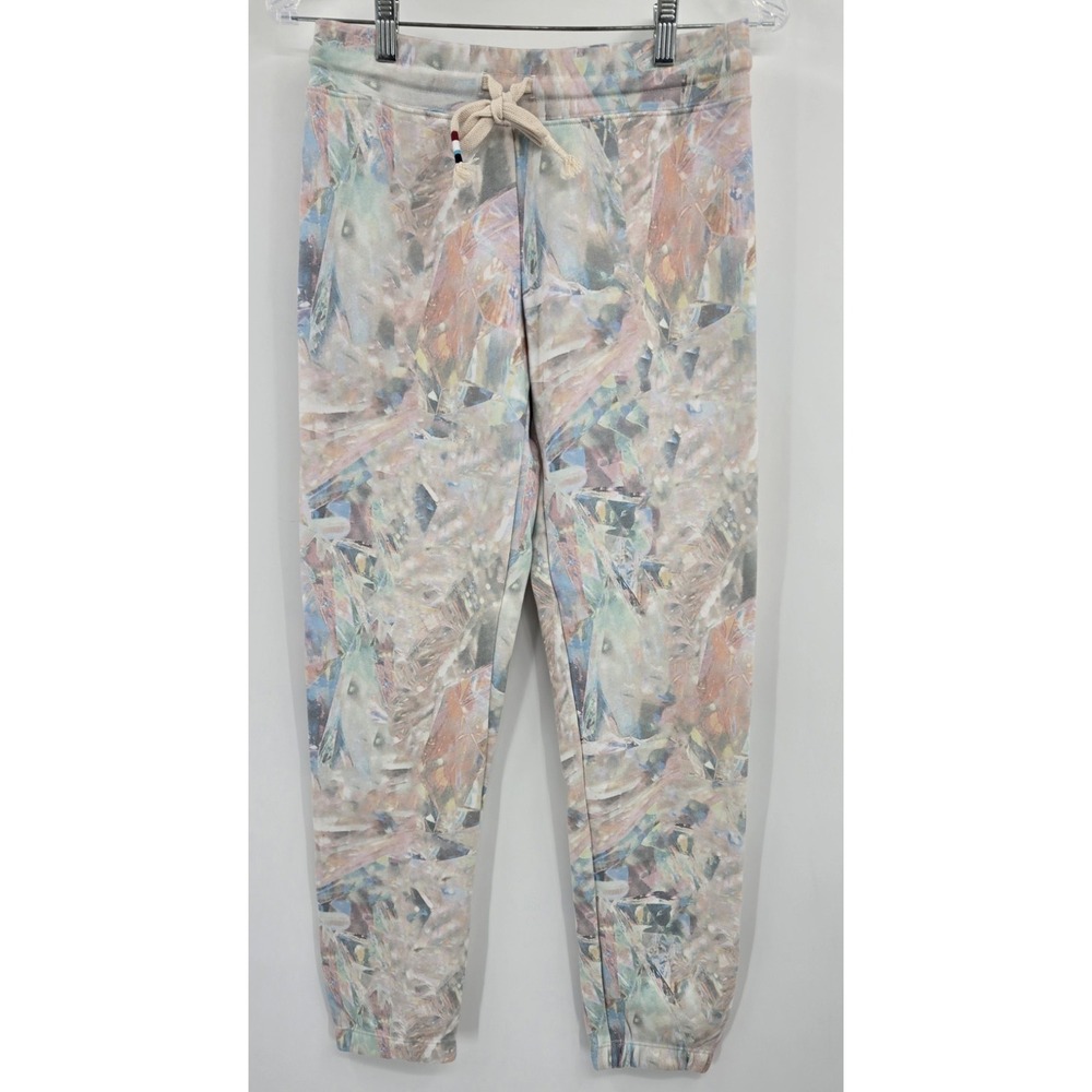 Sol Angeles Joggers Women's S Green Moonstone Sweatpants Drawstring Casual